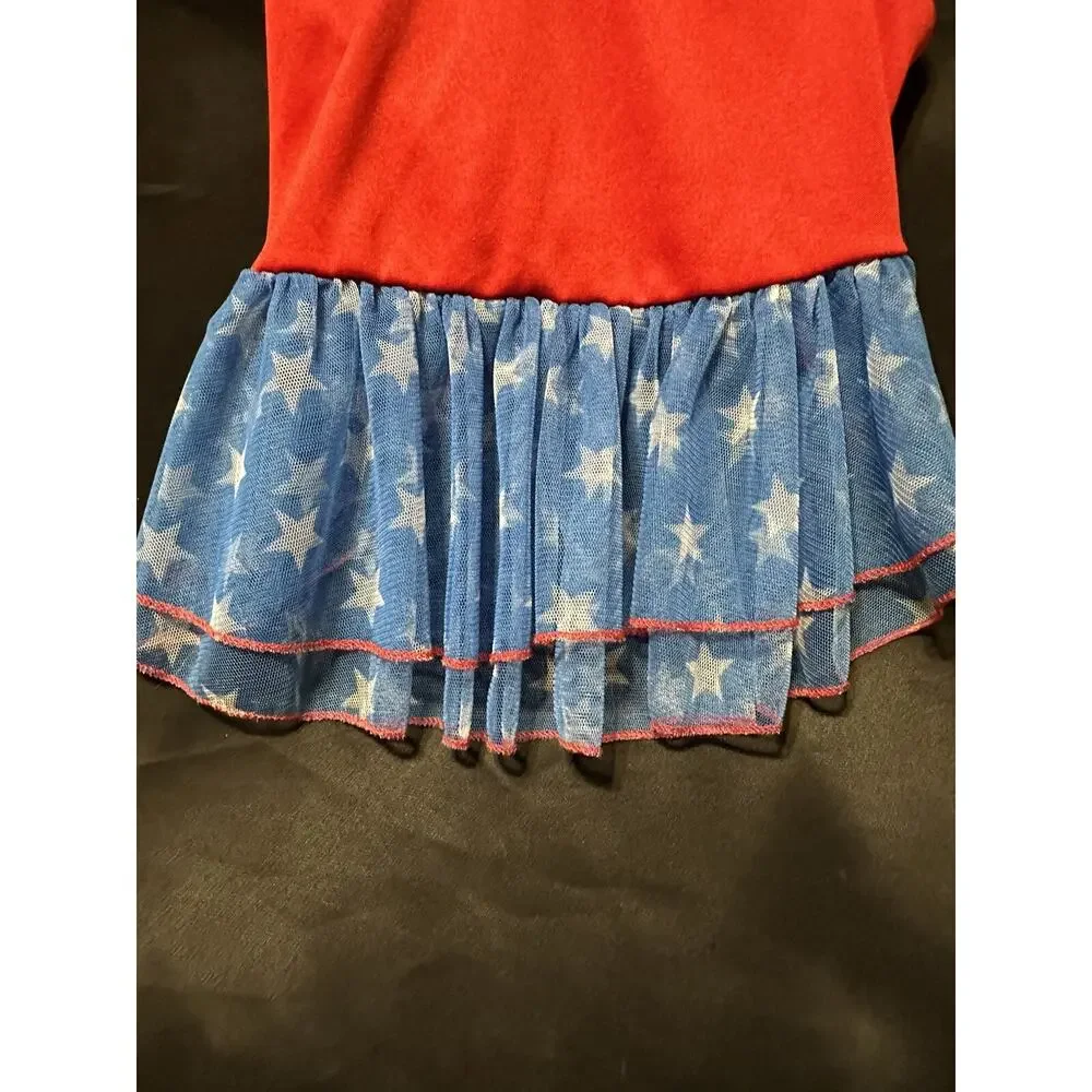 Wonder Women DC Comics Pet Halloween Puppy Dog Costume T-Shirt/Hoodie Size Large